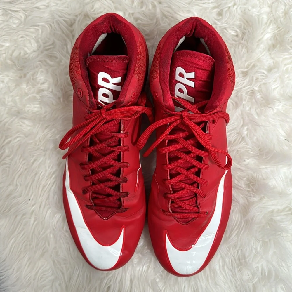 NIKE VAPOR SPEED RED FOOTBALL CLEATS